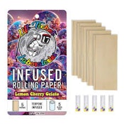 LIFT TICKET LABORATORIES - INFUSED ROLLING PAPERS W/ GLASS TIPS - LEMON CHERRY GELATO
