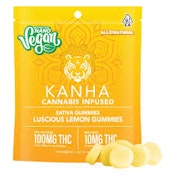 KANHA NANO - GUMMIES - SATIVA - LUSCIOUS LEMON - 100MG