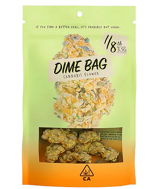 Dime bag - DIME BAG - FLOWER - INDICA - SOUR BUBBA - 3.5G Main Image