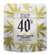 STIIIZY - 40'S - INFUSED FLOWER - SMALLS - SATIVA - SUPER LEMON HAZE - 7G