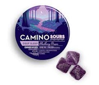 CAMINO SOURS - EDIBLE - GUMMY - INDICA - 1:1:1 THC:CBN:CBD - BLACKBERRY DREAMS - 100MG