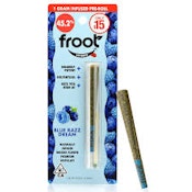 FROOT - INFUSED PREROLL - HYBRID - BLUE RAZZ - 1G