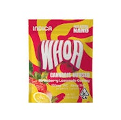 WHOA - EDIBLE - INDICA - STRAWBERRY LEMONADE  GUMMY BITE- 100MG