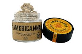 AMERICANNA - FLOWER - HYBRID - BLACK BUBBLEGUM HORCHATA - 3.5G