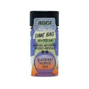 DIME BAG - INFUSED PREROLL PACK - MOONBEAMS - INDICA - BLUEBERRY THUNDER FUX - 0.5G (5PK)