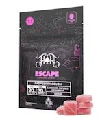 HEAVY HITTERS - EDIBLE - SATIVA - 1:1 THC:CBC - RASPBERRY COUGH - 100MG