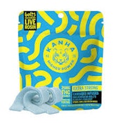 KANHA NANO - EDIBLE - SOLVENTLESS ROSIN BELTS - HYBRID - BLUEBERRY LEMON DROP - 100MG