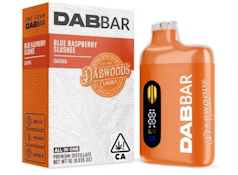 DABWOODS - AIO - DABBAR - SATIVA - BLUE RASPBERRY SLUSHEE - 1G