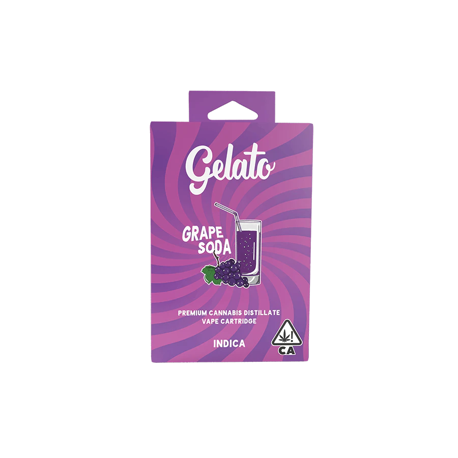 Gelato - GELATO - CARTRIDGE - FLAVOR - INDICA - GRAPE SODA - 1G Main Image
