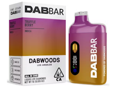 DABWOODS - AIO - LQD DABBAR - INDICA - TRUFFLE BERRY - 1G