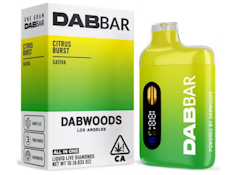 DABWOODS - AIO - LQD DABBAR - SATIVA - CITRUS BURST - 1G