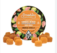 Smokiez - SMOKIEZ - FRUIT CHEWS - LIVE RESIN - INDICA - GUAVA - 100MG Main Image
