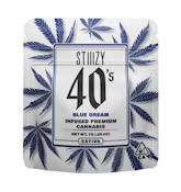 STIIIZY - INFUSED 40'S FLOWER - SATIVA - BLUE DREAM - 7G