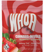 WHOA - GUMMY - SATIVA - STRAWBERRY - 100MG