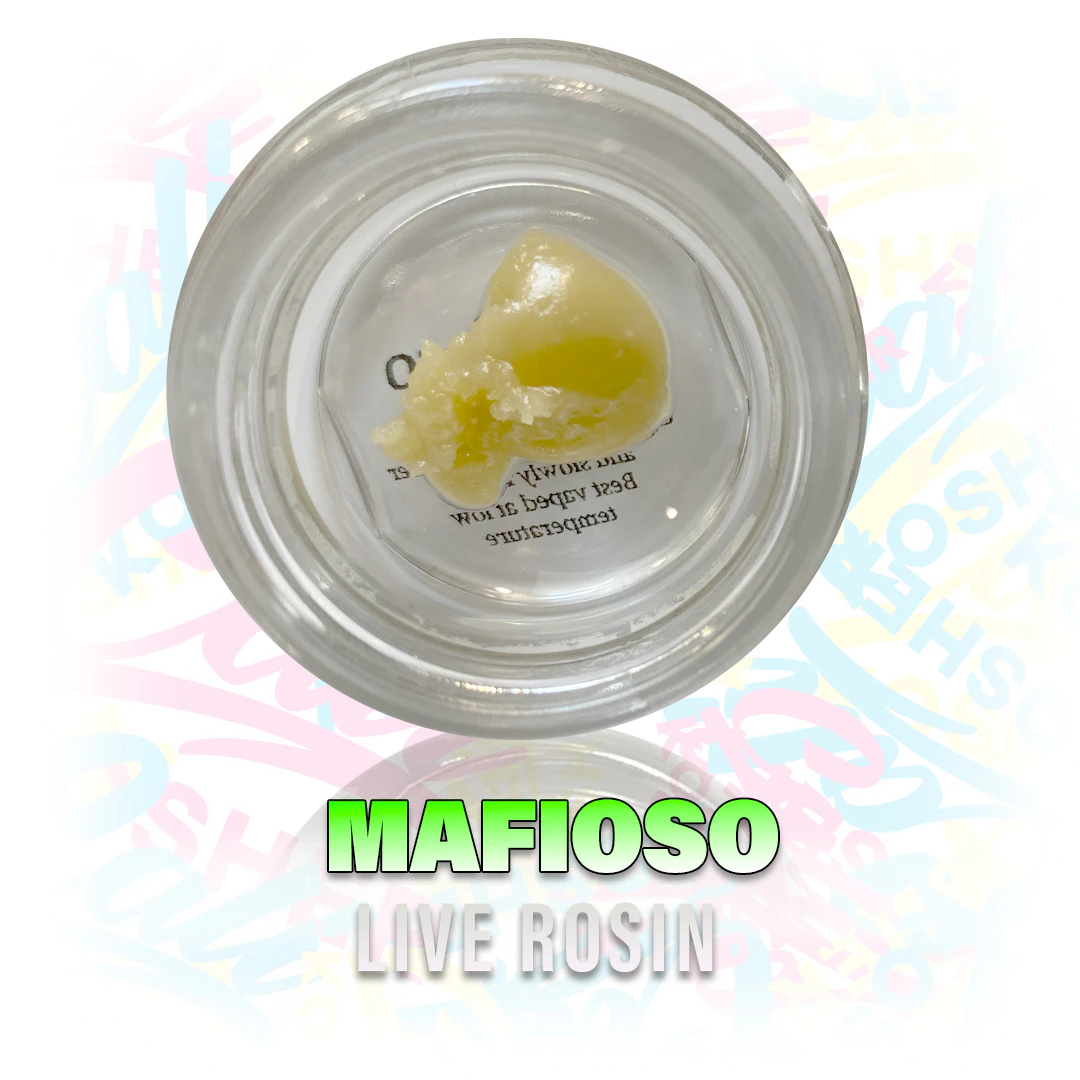 Cali kosher - CALI KOSHER - LIVE ROSIN - SATIVA - MAFIOSO - 1G Main Image