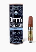 JETTY - CARTRIDGE - SOLVENTLESS - INDICA - GRAPE GAS - 1G