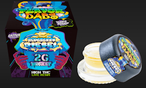 LOUD AND CLEAR - CONCENTRATE - FLAVOR DABS - LIVE RESIN - HYBRID - BLUEBERRY DIESEL - 2G