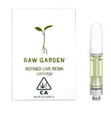 RAW GARDEN - CARTRIDGE - SATIVA -  GREEN CRACK - 1G