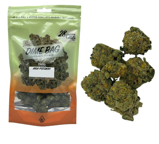 Dime bag - DIME BAG - FLOWER - SATIVA - GRAPE STOMPER - 28 G Main Image