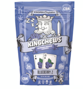 KINGCHEWS - GUMMIES - BLUEBERRY Z - THC:CBN - 2:1 - 100MG