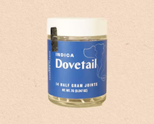 DOVETAIL - PREROLL PACK - INDICA - PEANUT BUTTER BREATH - .5G (14PK)