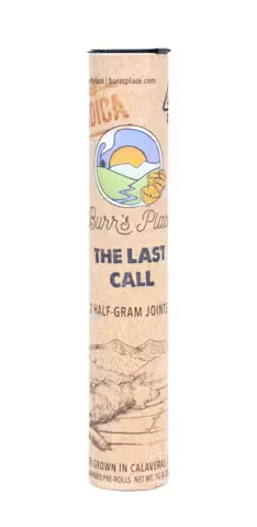 Burr's place - BURR'S PLACE - PREROLL - INDICA - (2PK) - 1G Main Image