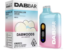 DABWOODS - AIO - LQD DABBAR - INDICA - MARSHMALLOW DREAM - 1G