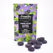 SMOKIEZ - FRUIT CHEWS - INDICA - BLACKBERRY - 100MG