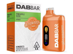 DABWOODS - AIO - DABBAR - HYBRID - PINEAPPLE KUSH - 1G
