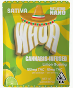 WHOA - GUMMY - SATIVA - LIMON - 100MG