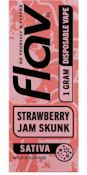 FLAV - DISPOSABLE - SATIVA - STRAWBERRY JAM SKUNK - 1G