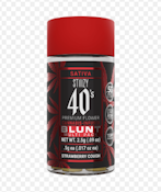 STIIIZY - 40'S - INFUSED BLUNT PACK - SATIVA - STRAWBERRY COUGH - .5G (5PK)