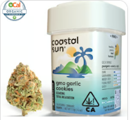 COASTAL SUN - GREENHOUSE FLOWER - INDICA - GMO GARLIC COOKIES - 3.5G