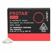 LEVEL - EDIBLE - PROTAB - SATIVA