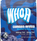 WHOA - GUMMY - INDICA - BLUEBERRY - 100MG