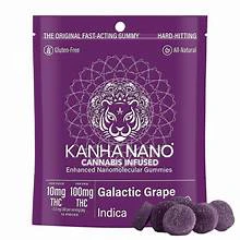 Kanha - KANHA NANO - GUMMIES - INDICA - GALACTIC GRAPE - 100MG Main Image