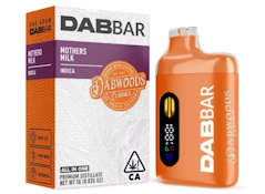 DABWOODS - AIO - DABBAR - INDICA - MOTHER'S MILK - 1G