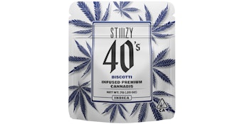 STIIIZY - INFUSED 40'S FLOWER - INDICA - BISCOTTI - 7G