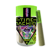 TIME MACHINE - INFUSED PREROLL PACK - SATIVA - STRAWBERRY KUSH - .5G (5PK)