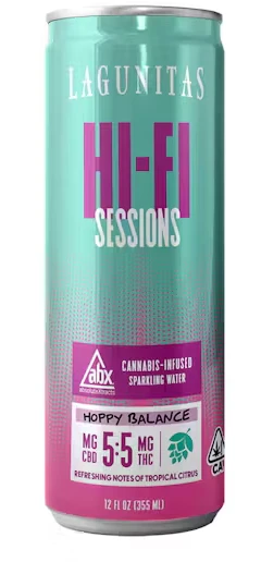 Lagunitas hi-fi sessions - LAGUNITAS HI-FI SESSIONS - HOPPY BALANCE - 5MG THC:5MG CBD Main Image