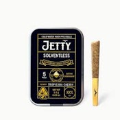 JETTY - INFUSED PREROLL PACK - SOLVENTLESS HASH - SATIVA - TROPICANA CHERRY  - .5G - (5PK)