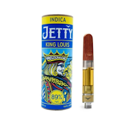 JETTY - CARTRIDGE - HIGH THC - INDICA - KING LOUIS - 1G