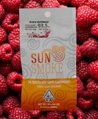 SUNSMOKE - CARTRIDGE - INDICA HYBRID - RIZZIN RASPBERRY - 1G