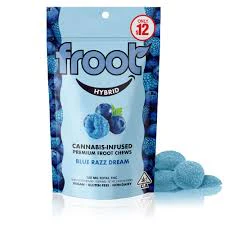 Froot - FROOT - EDIBLE - GUMMIES - HYBRID - BLUE RAZZ DREAM - 100MG - (10PK) Main Image