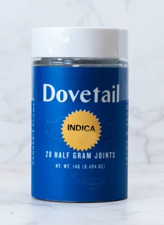 Dovetail - DOVETAIL - PREROLL PACK - INDICA - NATURAL GAS - .5G - (28PK) Main Image