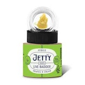 JETTY - CONCENTRATE - SOLVENTLESS - LIVE ROSIN -  HYBRID - GRAPES N CREAM - 1G1G