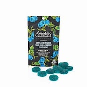 SMOKIEZ - EDIBLE - FRUIT CHEWS - INDICA - SOUR BLUE RASPBERRY - 100MG