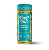 GOOD TIDE - EDIBLE - GUMMY - SOLVENTLESS - SATIVA - PINEAPPLE - 100MG