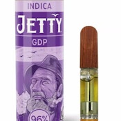 JETTY - CARTRIDGE - HIGH THC - INDICA - GDP - 1G