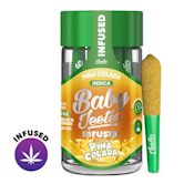 BABY JEETER - INFUSED PREROLL PACK - HYBRID - PINA COLADA - .5G - (5PK)